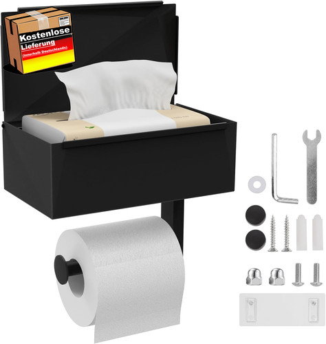 Toilettenpapierhalter mit