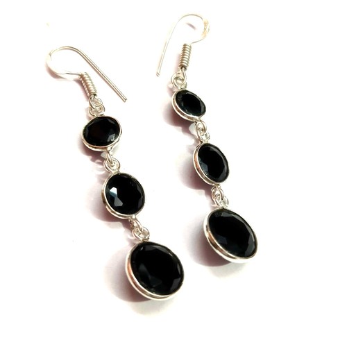 Handgefertigter schwarzer onyx - schwarzer,