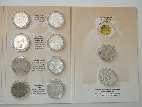 Euro gedenkmünzen und - 10,
