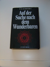Auf der Suche nach dem  Wunderbaren +++ P. D. Ouspensky gebundene Ausgabe TOP!!!