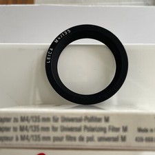 #30252 - Leica Adapter 14213 zu M 4/135 mm für universal Polfilter M neu new
