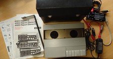 Tonbandgerät UHER 4200 Report Stereo IC, Tragetasche, Schaltplan, Netzteile...