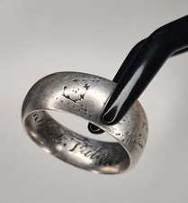 Silberring mit interessanter