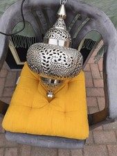 Neuwertige Marokko Metalllampe