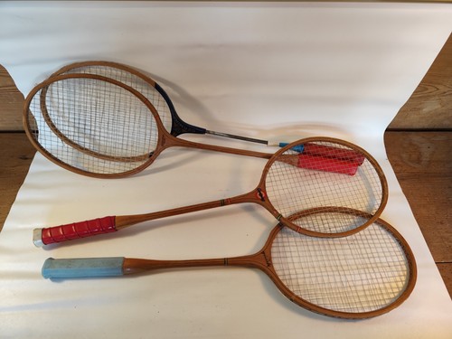 Ddr federballschläger - 4x,