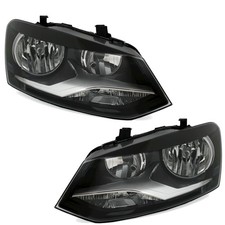 Scheinwerfer Set für VW Polo 6R 2009-2017 H7 Chrom Highline Comfortline Cross