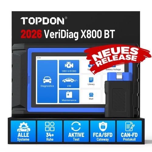 2026 topdon veridiag x800 - topdon,