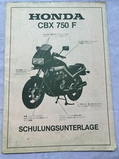 Schulungsunterlage honda cbx - schulungsunterlage,