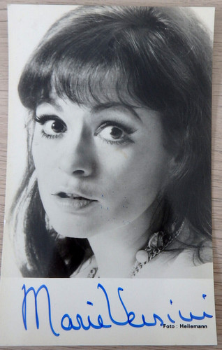Autogramm marie versini - marie,