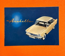 Borgward/Lloyd Arabella  original Prospekt HochglanzKatalog  +  PREISE   D 1959