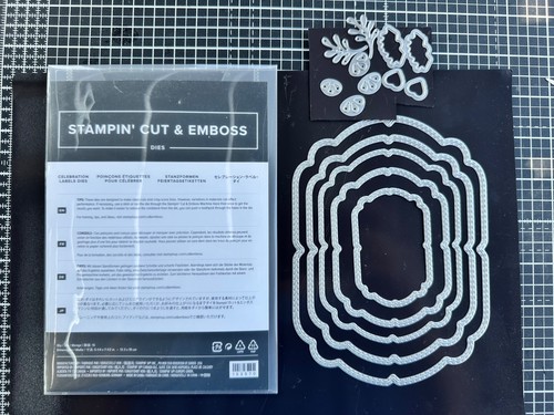 Stampin feier etiketten - stampin,