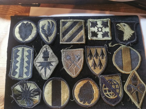 Alte militär patches konvolut - alte,