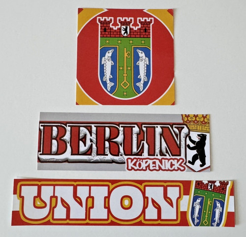 Köpenick union aufkleber - köpenick,