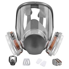 Atemschutz Vоllmaske Gasmaske 6800 Staubmaske Lackiermaske Mit Filtern Schutz