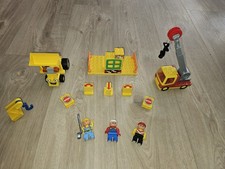 Lego Duplo Baustelle Kran Bagger Bob der Baumeister