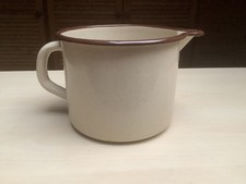 Original DDR Emaille Milchtopf