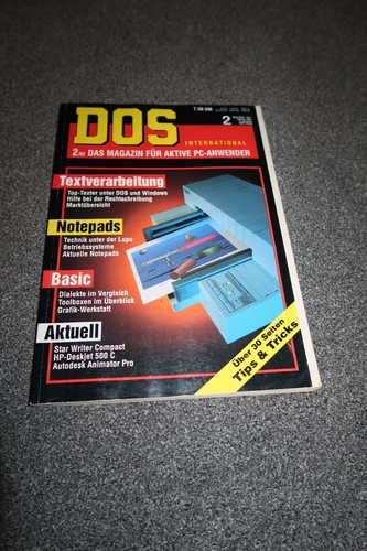 Dos zeitschrift 1992 - dos, 2.1992