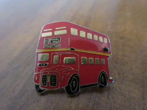 Pin london bus red - pin,