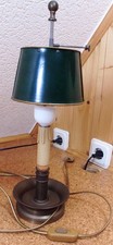 Büroleuchte Tischleuchte Lampe Schreibtisch Empire Stil antik um 1900 /  1920