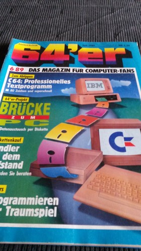 Magazin 89 zeitschrift - 64'er, 6/89