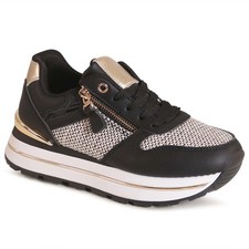 Damenschuhe Plateau Sneaker