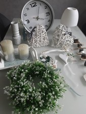 Konvolut Dekoration Wanduhr