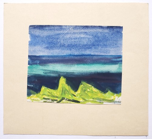 Gemälde aquarell tusche - aquarell,