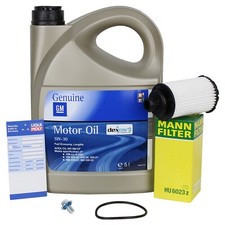 Opel Serviceset für Opel Insignia A B Zafira C 5W30 Dexos2 HU6023z 2.0 CDTI
