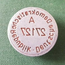 DDR Petschaft - Zoll Dienst