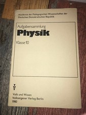 DDR Aufgabensammlung Physik