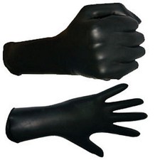 1 Paar Gummi Latex Rubber Handschuhe Gloves waschbar Gr. small Top Markenware 