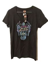 Harley Davidson T-Shirt Hamburg Harley Day's 2018 - Black Kurzarm Shirt Women