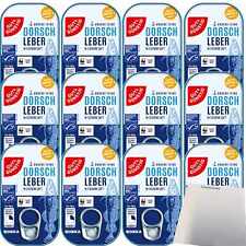 Gut&Günstig Dorschleber reich an Omega-3-Fettsäuren VPE 12x121g Dose usy Block