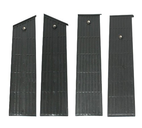 Gleitplatten - , 4x