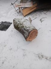 Apfelholz Apfel Stamm basteln Deko drechseln Holz Epoxidharz