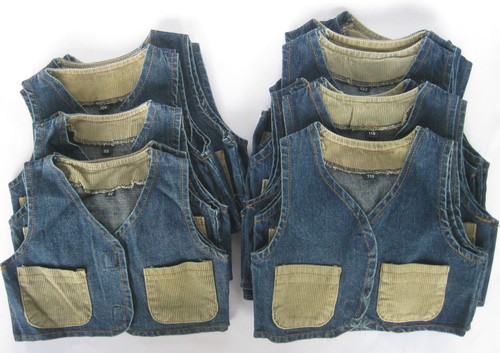 20x kinder weste jeans - weste,