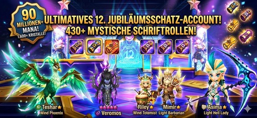 Summoners war starter account - summoners,
