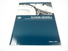 Harley Davidson FLH XSE CVO Street Glide 2010 Nachtrag Werkstatthandbuch Diagnos