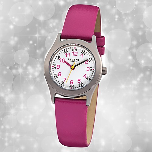 Regent kinderuhr pink elegant - kinderuhr,