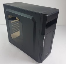 Sharkoon T3-V ATX Midi Tower Computer Gehäuse mit 3x 5.25' Schächten, Schwarz