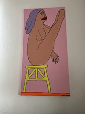 Leinwandbild „Die Nackte