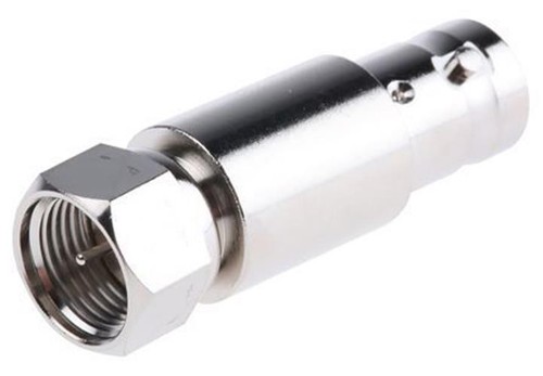 Gerader adapter bnc - rf, buchse