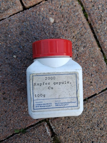 Kupferpulver 100g rein - kupferpulver,