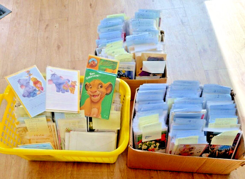 250 stück karten grusskarten - stück,