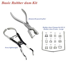 Zahn Endodontik Gummi Damm