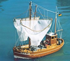 Bauplan & Bauanleitung f. Graupner Krabbenkutter TÖN 12 (Nr. 2141, 1973 - 2012 )