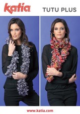 50g TUTU PLUS KATIA Rüschenwolle Rüschengarn Schalgarn Schalwolle Chiffon Schal