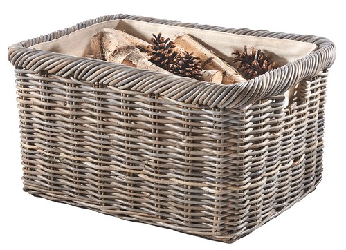 Holztrage kaminholzkorb - holztrage,
