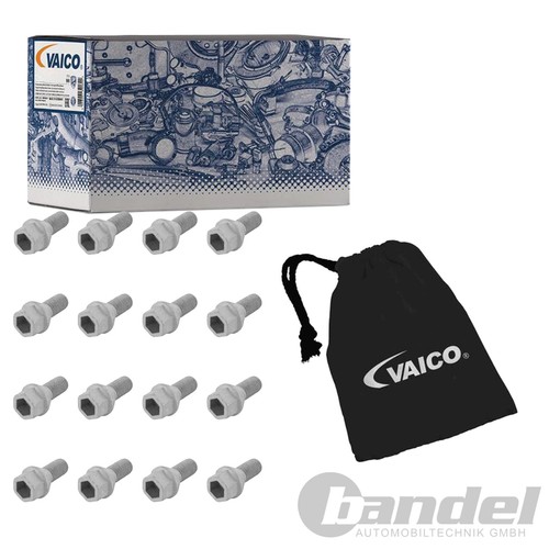 16x vaico radschrauben m12x1 - 16x, m12x1.5
