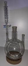 XL-Syntheseapparatur 2000 mL  Dreihalsrundkolben 